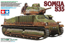 Tamiya 35344 FRENCH MEDIUM TANK SOMUA S35, 1:35 Scale