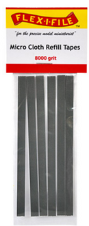 Flex-I-File 8000 Micro Cloth Refill Tapes - 8000 Grit