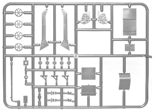 Tichy Train Group 8003  COAL CHUTE Kit 1set, HO