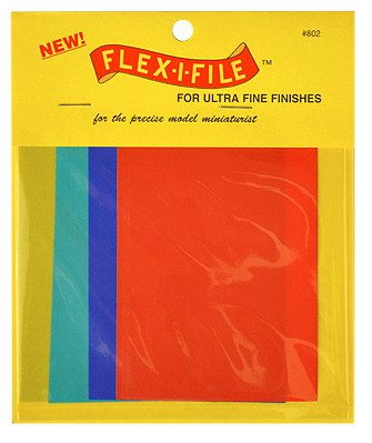 Flex-I-File 802 Flex-I-File Abrasive Sheets for Ultra-Fine Finishes