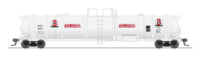 BLI 8033 Cryogenic Tank Car, Big 3, 2-Pack, HO