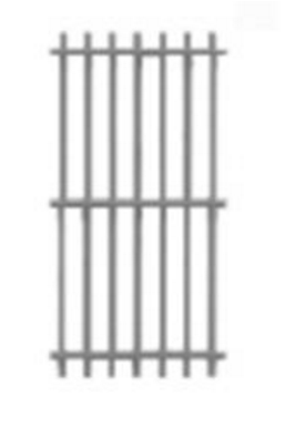 Tichy Train Group 8045 Ho SECURITY BARS 12pcs