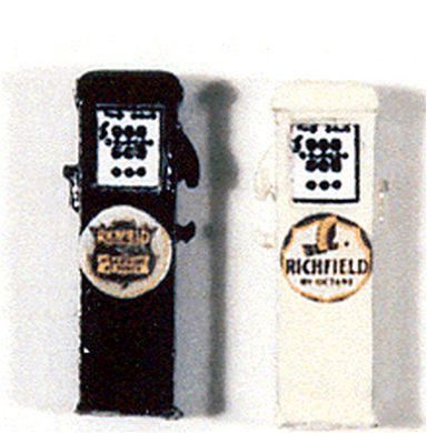 JL Innovative Design 828 GAS PUMPS Std RICHFIELD, HO Scale