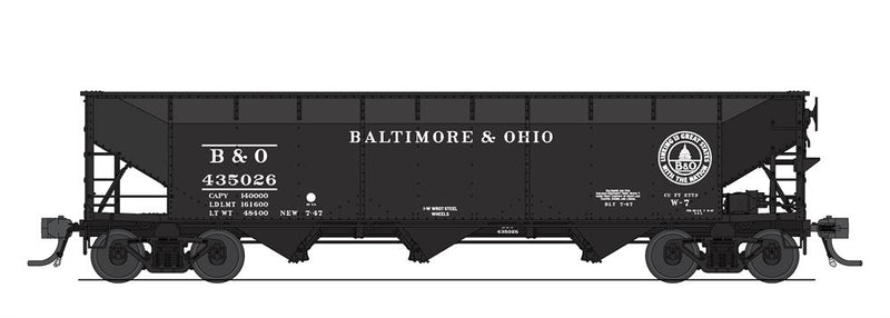 BLI 8105 AAR 70-ton Triple Hopper, B&O (W-7),