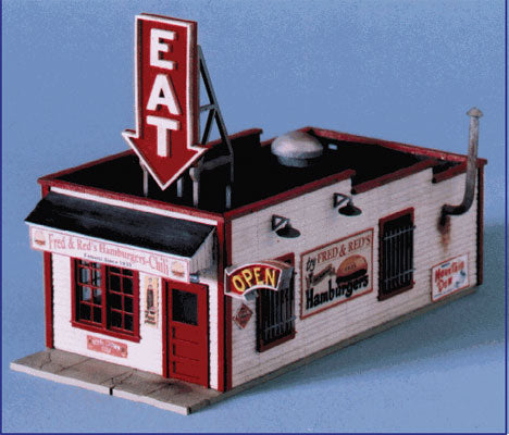 Blair Line 290 Fred & Red's Cafe, O Scale