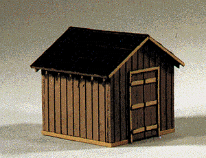 Blair Line 83 Coal Storage House -- 3/4 x 3/4" 1.8 x 1.8cm, N Scale