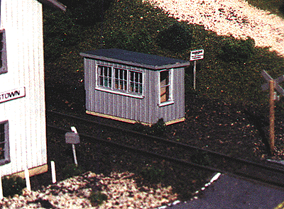 Blair Line 84 Scale House (Laser-Cut Wood Kit) -- 1/2 x 1" 1.3 x 2.5cm, N Scale