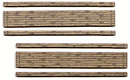 Blair Line 15 Weathered 2-Lane Wood Grade Crossing -- Kit pkg(2), N Scale