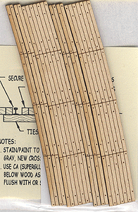 Blair Line 127 Laser-Cut Curved 2-Lane Wood Grade Crossing pkg(2) -- 22" 55.9cm Radius, HO Scale