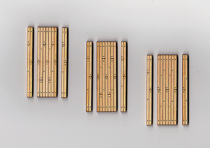 Blair Line 133 One Lane Wood Grade Crossing -- Kit - pkg(2), HO Scale