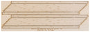 Blair Line 134 Wood Grade Crossing pkg(2) -- Right Angled, HO Scale