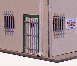 Blair Line 1708 Burglar Bars - Kit -- pkg(30), N Scale