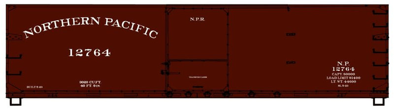 Accurail 81443 Northern Pacific Double Sheath Wood Boxcar, HO