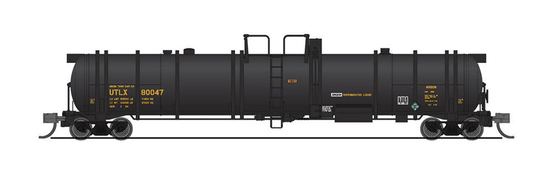 BLI 8148 Cryogenic Tank Car, UTLX Black, 2-Pack, N