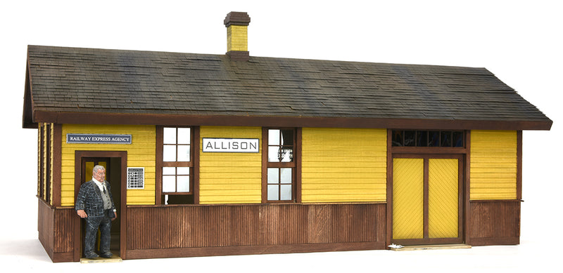 Banta Modelworks 2157 Allison Depot, HO Scale