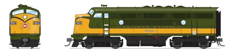 BLI 8169 EMD F3A, CN 9005, Olive Green & Imitation Gold, Paragon4 Sound/DC/DCC, HO