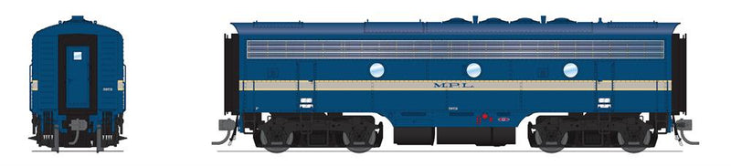 BLI 8311 EMD F7B, MP 587B, Eagle Scheme, No-Sound / DCC-Ready, HO