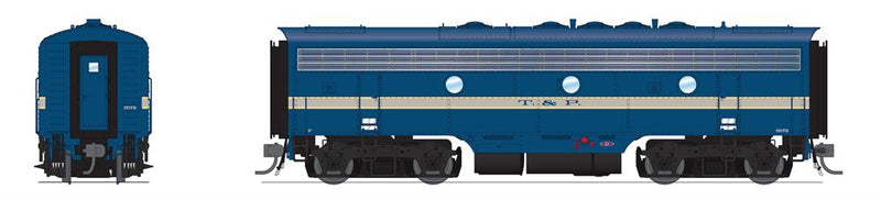 BLI 8317 EMD F7B, T&P 1517B, Eagle Scheme, No-Sound / DCC-Ready, HO