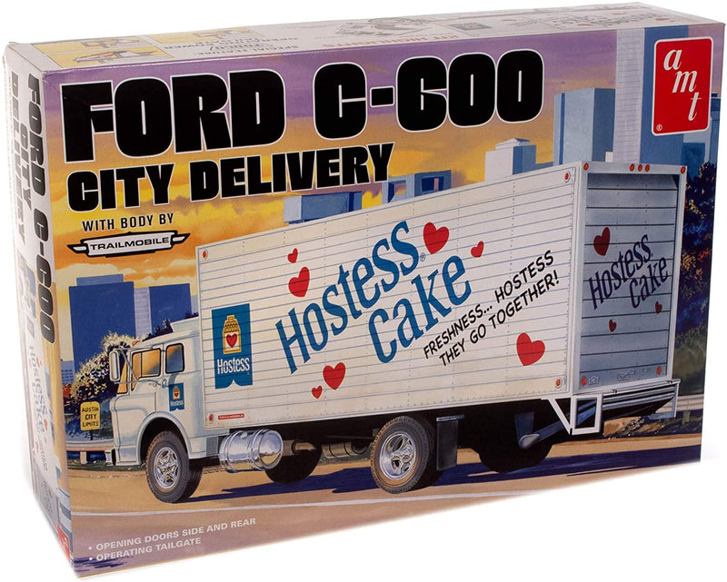 AMT Model Kits AMT1139 Ford C-600 City Delivery (Hostess) 1:25