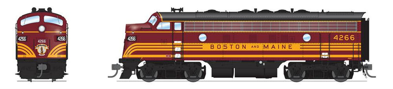 BLI 8201 EMD F7 A, B&M 4268, Maroon & Imitation Gold, Paragon4 Sound/DC/DCC, HO