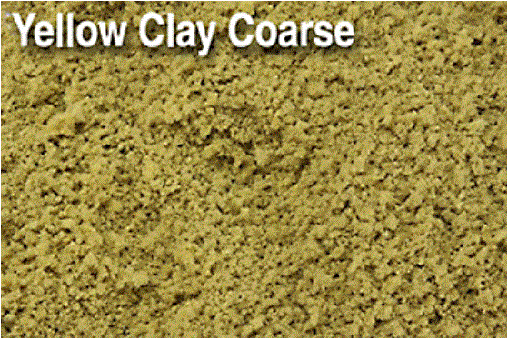 Scenic Express 653-836B FLOCK & TURF Yellow Clay coarse 32oz