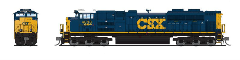 PREORDER BLI 8417 EMD SD70ACe, CSX 4845, YN3 Scheme, Paragon4 Sound/DC/DCC, N