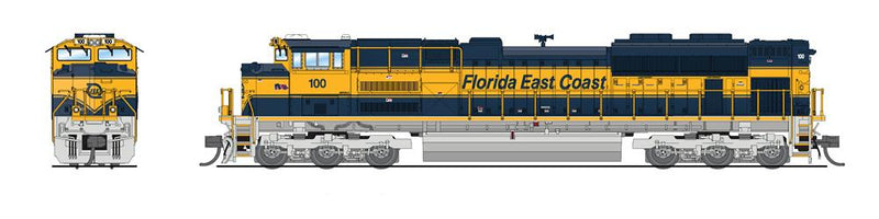 BLI 8419 EMD SD70M-2, FEC 102, Blue/Yellow, Paragon4 Sound/DC/DCC, N