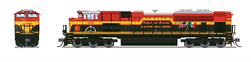 BLI 8422 EMD SD70ACe, KCS 4009, "Heroes" Scheme, Paragon4 Sound/DC/DCC, N