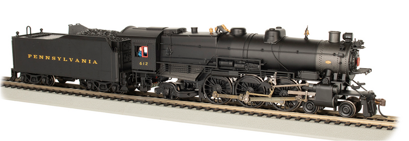 Bachmann 84405 K4 4-6-2 Pacific - WowSound(R) and DCC - Spectrum -- Pennsylvania Railroad 5353 (Pre-War, Slat Pilot, black, graphite), HO