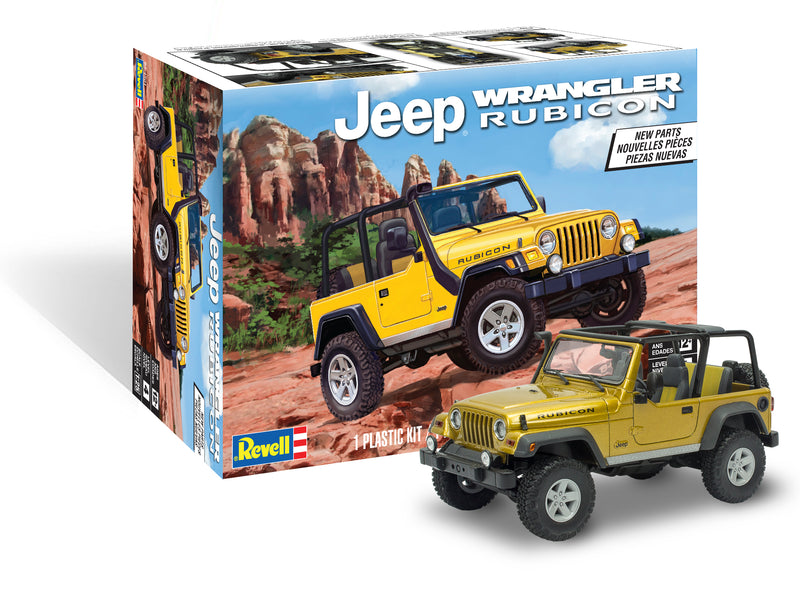 Revell Monogram 1/25 Jeep Wrangler Rubicon