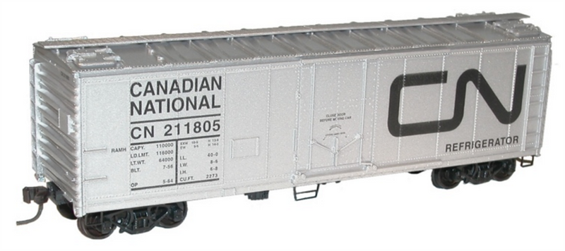 Accurail 8516 40' Steel Plug Door Refrigerator Car, CN, HO