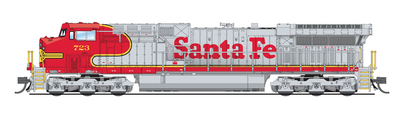 BLI 8586 GE AC6000, ATSF