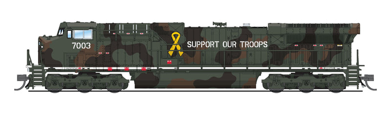 BLI 8587 GE AC6000, "Support Our Troops" Fantasy Paint, Paragon4 Sound/DC/DCC, N