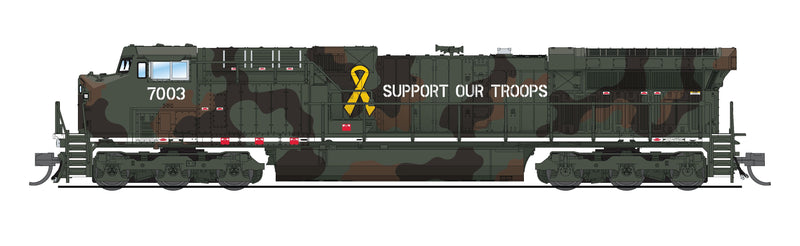 PREORDER BLI 8605 GE AC6000, "Support Our Troops" Fantasy Paint, No-Sound / DCC-Ready, N