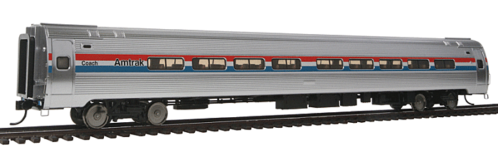 WalthersProto 920-12207 Amfleet 84-Seat Coach -- Amtrak Phase III - Lighted, HO