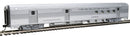 WalthersMainline 910-30302 85' Budd Baggage-Railway Post Office - Ready To Run -- Santa Fe (silver), HO Scale
