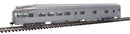WalthersMainline 910-30350 85' Budd Observation - Ready To Run - Painted, Unlettered (silver), HO Scale