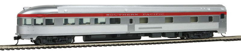 WalthersMainline 910-30357 85' Budd Observation - Ready To Run -- Southern Pacific(TM) (silver, red), HO Scale