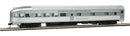 WalthersMainline 910-30362 85' Budd Observation - Ready To Run - Southern Railway (silver), HO Scale