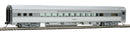WalthersMainline 910-30200 85' Budd Small-Window Coach - Ready to Run - Painted, Unlettered (silver), HO Scale