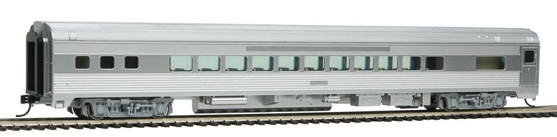 WalthersMainline 910-30200 85' Budd Small-Window Coach - Ready to Run -- Painted, Unlettered (silver), HO Scale
