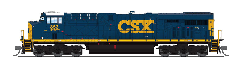 BLI 8635 GE ES44AC, CSX 853, YN3 Paint, No-Sound / DCC-Ready, N