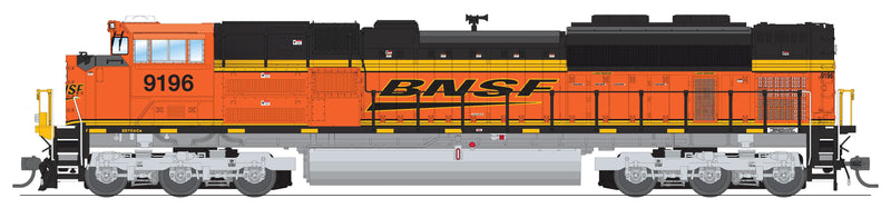 BLI 8670 EMD SD70ACe, BNSF 9196, Swoosh Scheme, Paragon4 Sound/DC/DCC, w/ Smoke, HO