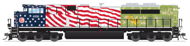 BLI 8678 EMD SD70ACe, KCS 4006, Paragon4 Sound/DC/DCC, w/ Smoke, HO