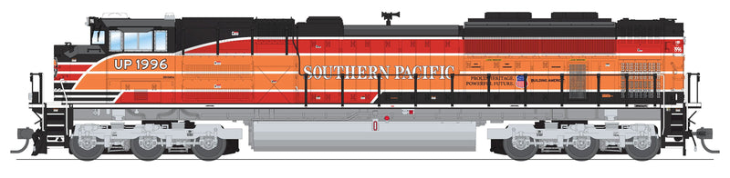 BLI 8689 EMD SD70ACe, UP 1996, SP Heritage Paint, Paragon4 Sound/DC/DCC, w/ Smoke, HO