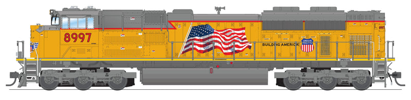 PREORDER BLI 8714 EMD SD70ACe, UP 8997, Building America Scheme, No-Sound / DCC-Ready, HO