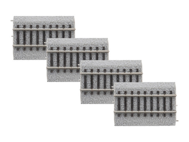 Lionel 8768034 3" Straight MagneLock Track (4 pack), HO Scale