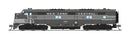 BLI 8769 EMD E7 A/B, NYC 4009 / 4104, Full Lightning Stripe, A-unit Paragon4 Sound/DC/DCC, Unpowered B-unit, N
