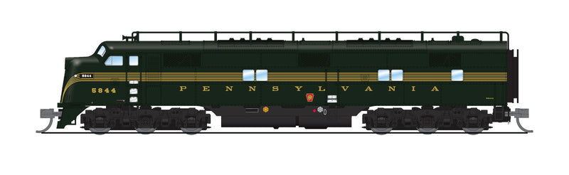 PREORDER BLI 8772 EMD E7 A/B, PRR 5844A / 5844B, DGLE 5-stripe, A-unit Paragon4 Sound/DC/DCC, Unpowered B-unit, N