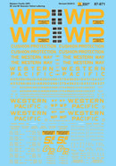 Microscale Inc 460-60871 WP Std/Insulated Boxcars